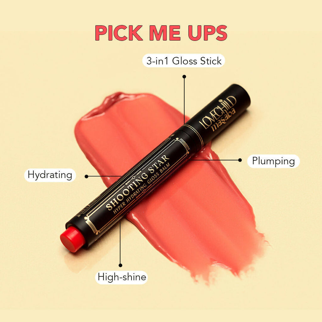 LoveChild By Masaba Gupta Shooting Star Hyper Hydrating Gloss Balm - Fireball