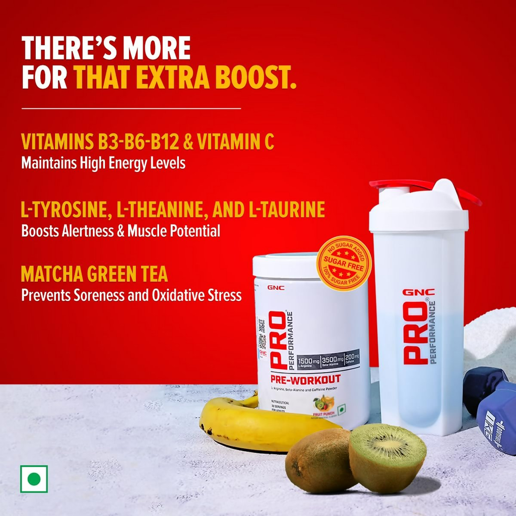 GNC Pro Performance Pre-Workout Fruit Punch