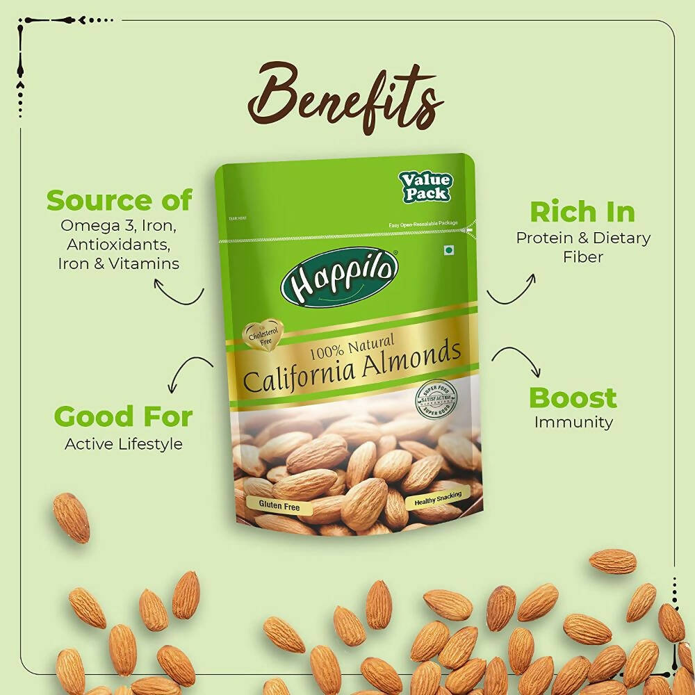 Happilo Premium Dry Fruit Combo (Almond & Cashews) - Distacart