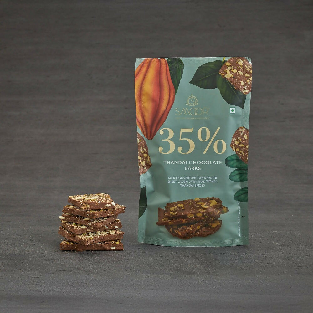 Smoor 35% Thandai Chocolate Barks