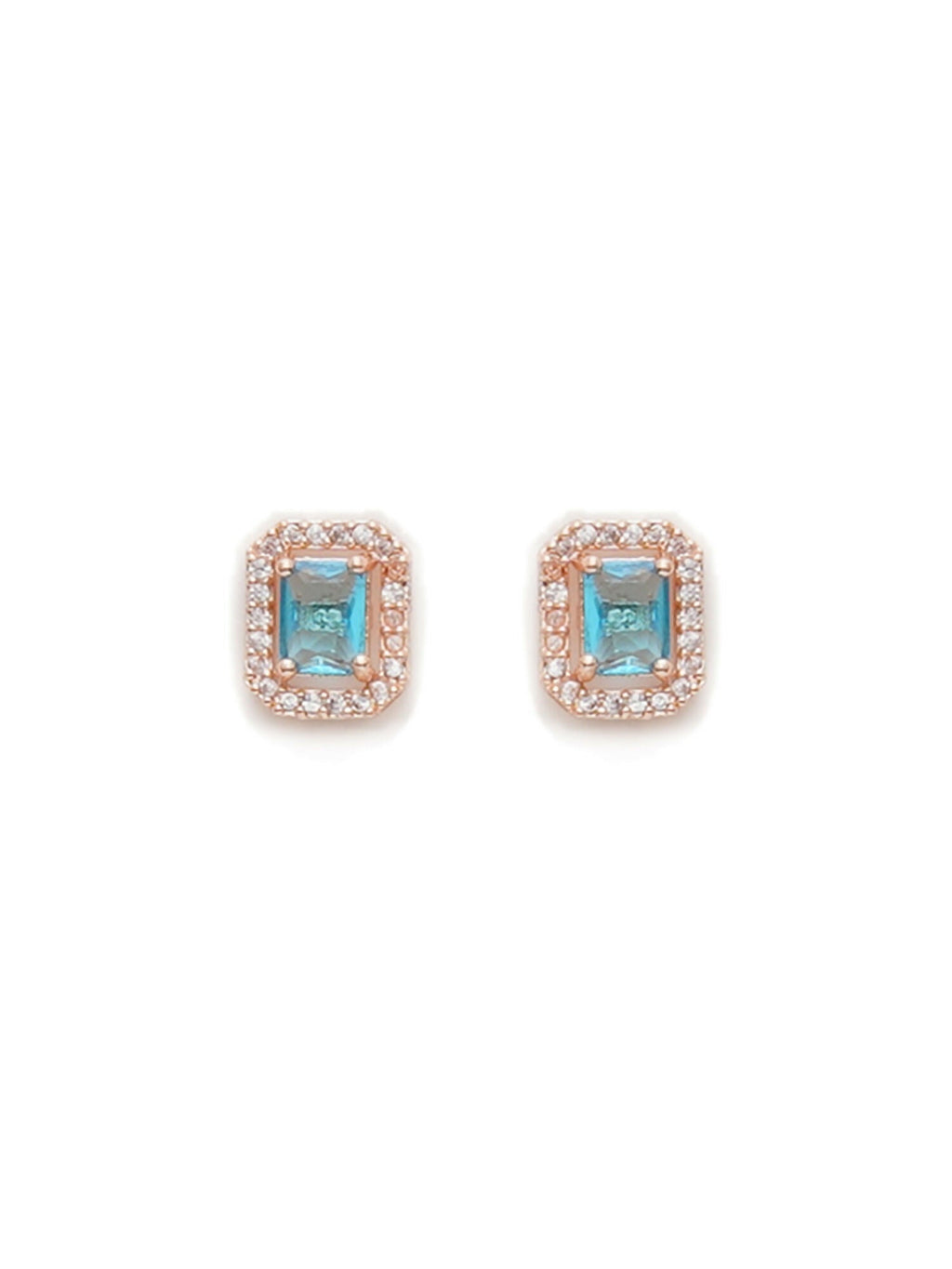 stone stud (sky blue) - Ruby Raang - Distacart
