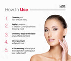 Love Earth Vitamin C & Glutathione Glow Sleeping Mask