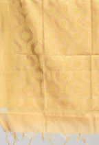 Mominos Fashion Moeza Women's Banarsi Silk All Over Woven Design Golden Dupatta - Distacart