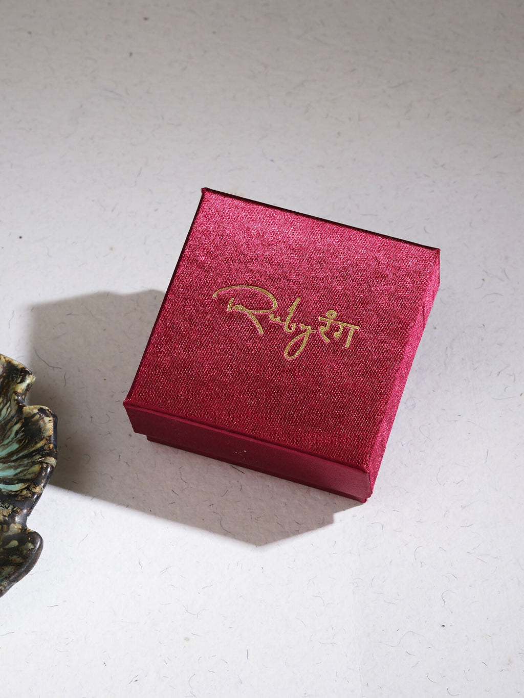 Gold plating jewellery set (Gold) - Ruby Raang