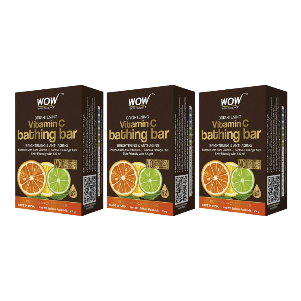 Wow Skin Science Brightening Vitamin C Bathing Bar