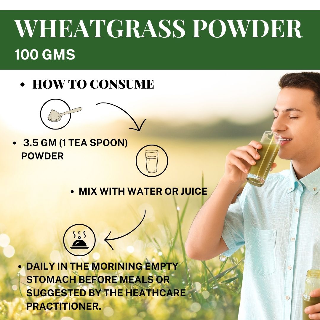 Herbal Hills Wheat-O-Power Wheatgrass Powder