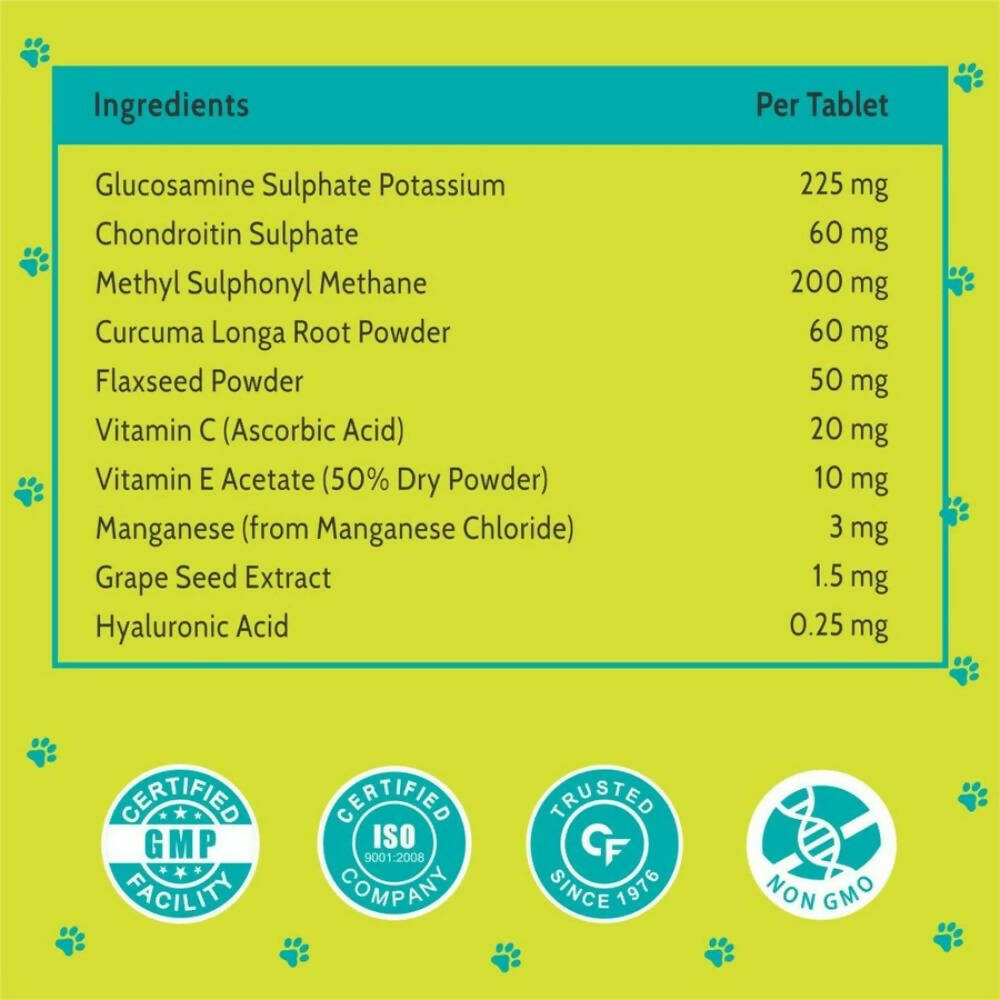 Carbamide Forte Pets Chewable Hip and Joint Tablets