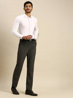 Ramraj Cotton Mens Full Sleeve White Shirt Plus Size - 100% Cotton