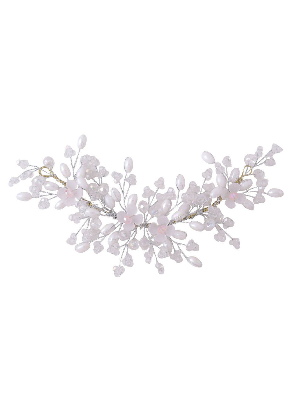 NVR Women's Embellished Beaded Hair Accessory Set