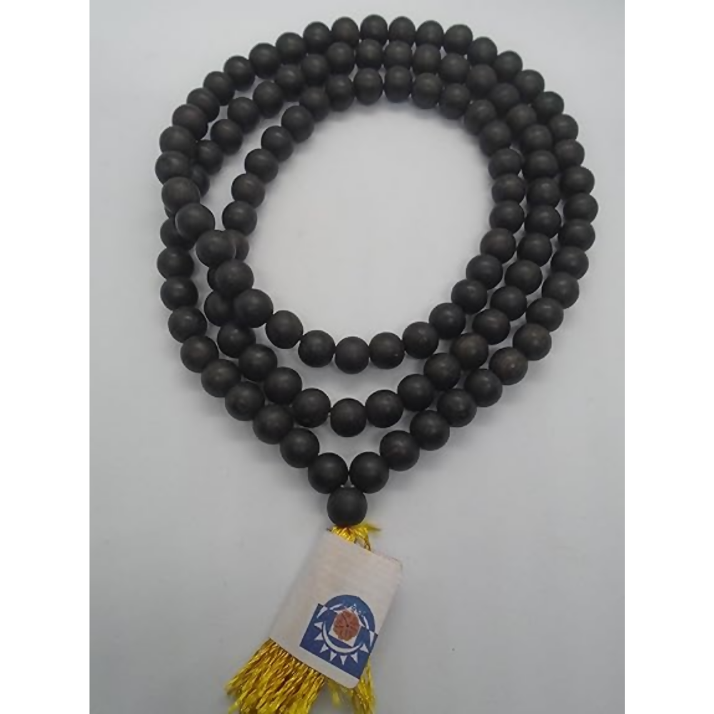 PRIYA BEADS Natural Unpolished Karungali Malai