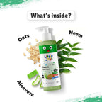 Little Joys Anti-Bacterial Neem Body Wash for Kids (2+ Years),Gently Exfoliates,Protects & Deep Cleanses Skin