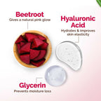 Mamaearth Beetroot Hydraful Light Moisturizing Cream with Beetroot & Hyaluronic Acid For Hydrated Pink Glow