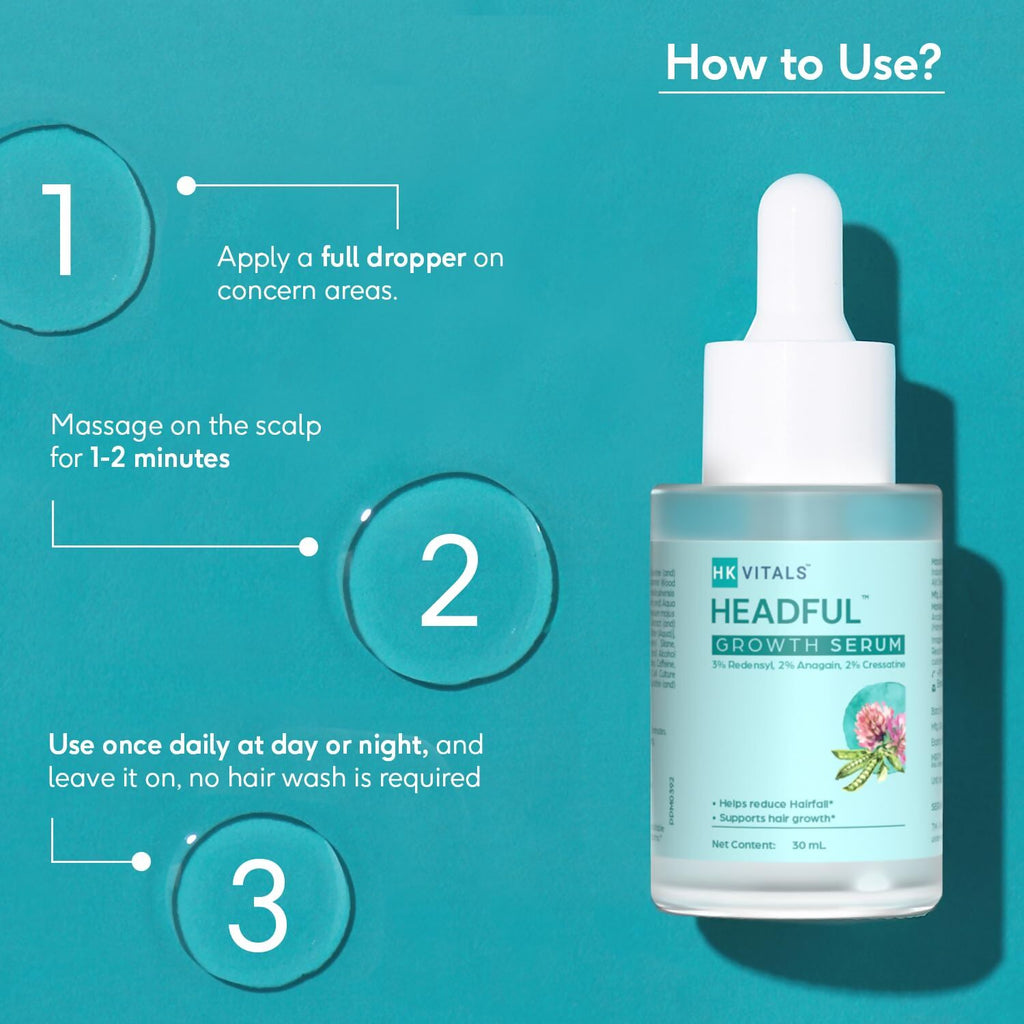 HK Vitals Headful Growth Serum - Distacart