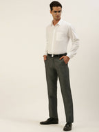 Ramraj Cotton Mens Full Sleeve White Shirt Plus Size - Breeze Cotton