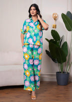 Juniper Lamora Tropical Daisy Co-Ord Set - Distacart