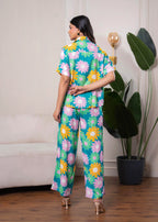 Juniper Lamora Tropical Daisy Co-Ord Set - Distacart