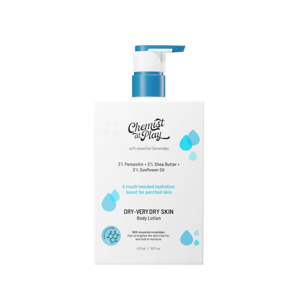 Chemist At Play Dry-Very Dry Skin Body Lotion For Deep Hydration, Skin Repairing and Nourishment