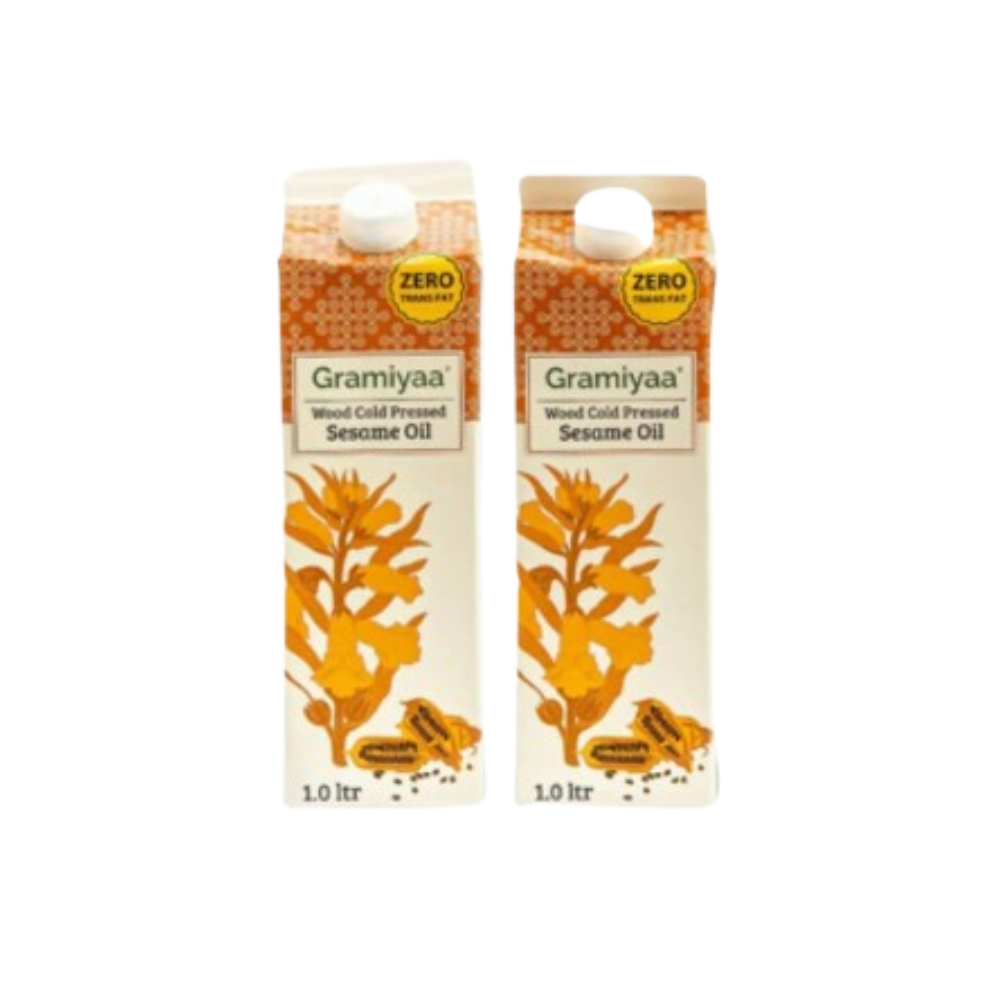Gramiyaa Wood Cold Pressed Sesame Oil - Distacart
