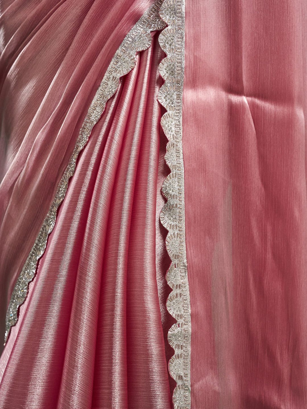 kasee Solid Embellished Saree - Distacart