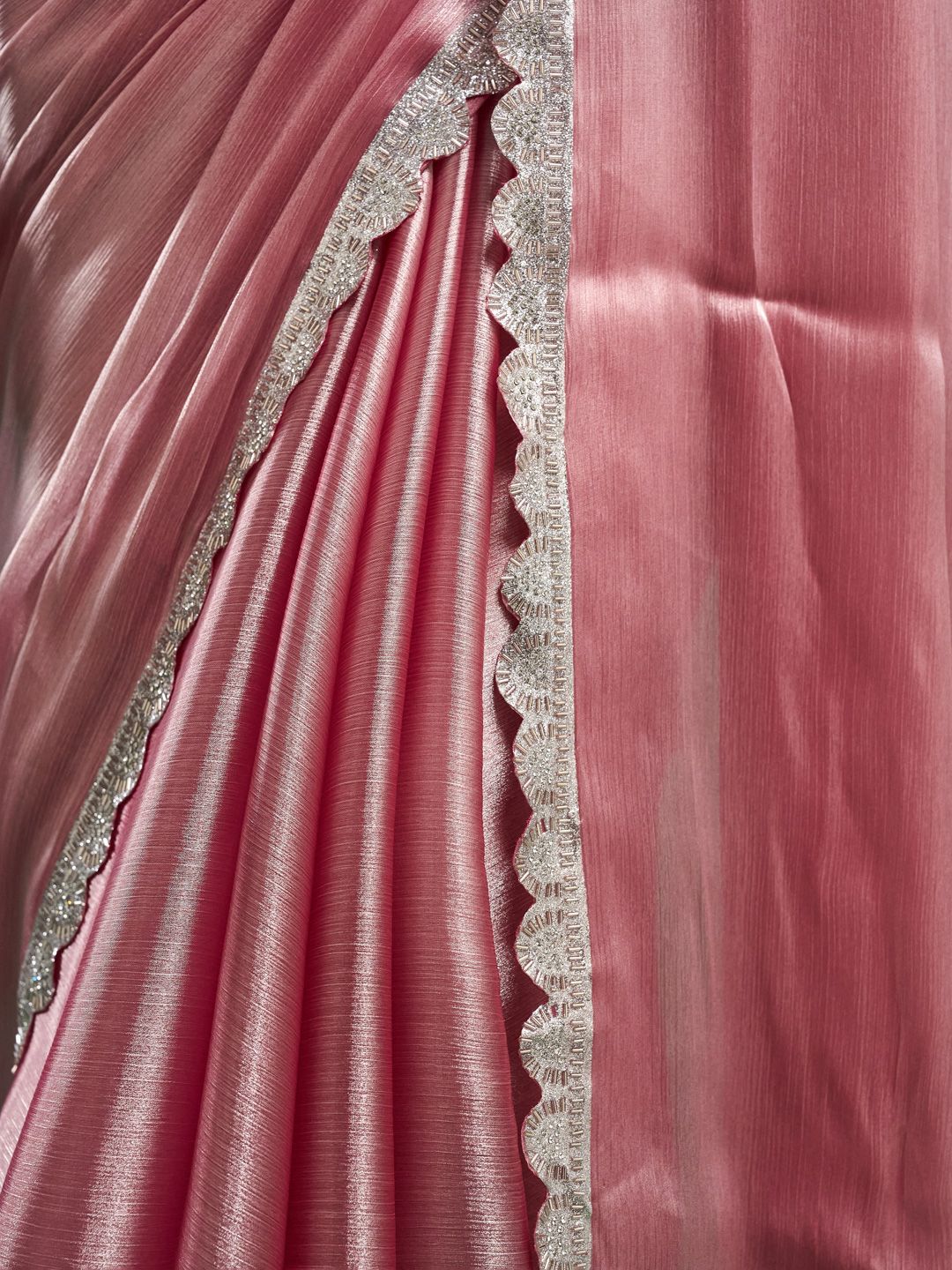 kasee Solid Embellished Saree - Distacart