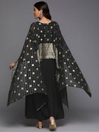 Ahalyaa Women's Traditional wear Ethnic Dress - Black - Distacart