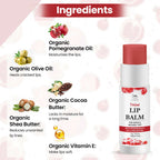 The Natural Wash Moisturizing Pomegranate Tinted Lip Balm