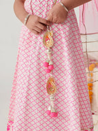 Joban Fashion Girl's Pink Color Lehenga Choli