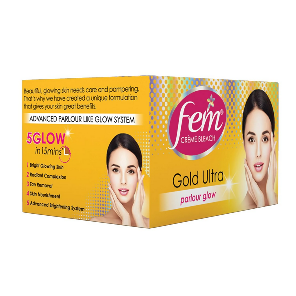 Fem Fairness (Gold Ultra) Crème Bleach - Distacart
