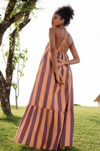 Aayaa Designer Printed Full Flared Gown - Multi Color - Distacart