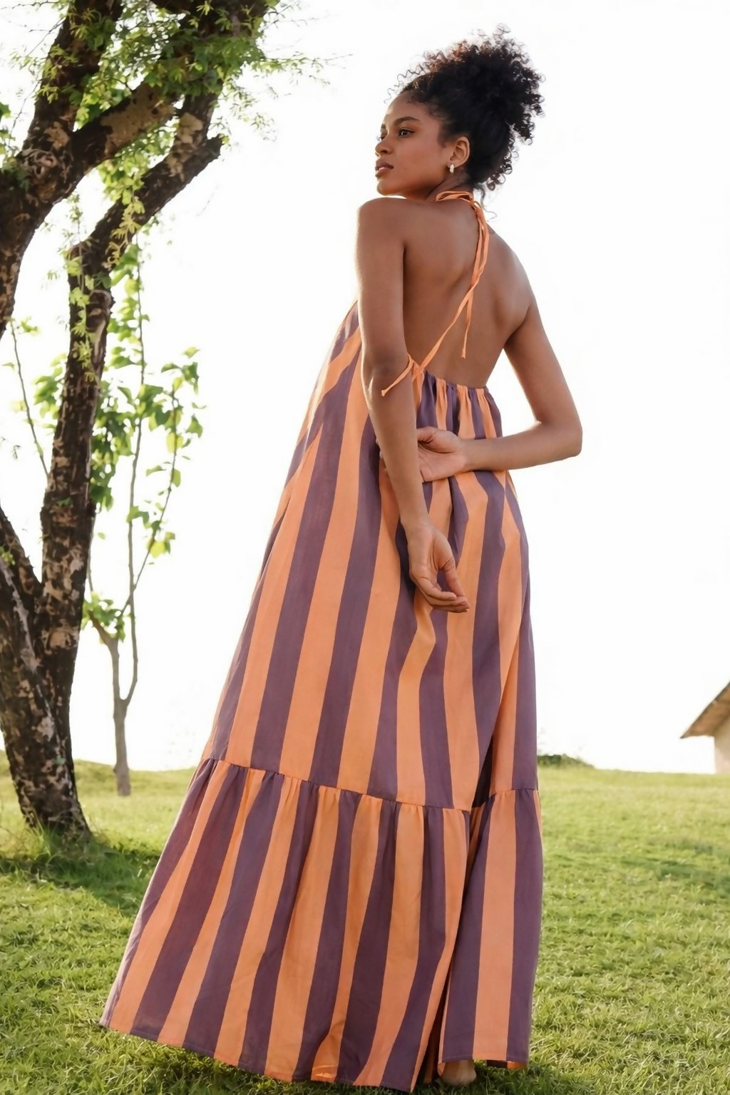 Aayaa Designer Printed Full Flared Gown - Multi Color - Distacart