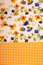 Vamika Printed Cotton Yellow Bedsheet With Multicolor Pillow Covers (LEOC_CHKM_Y)