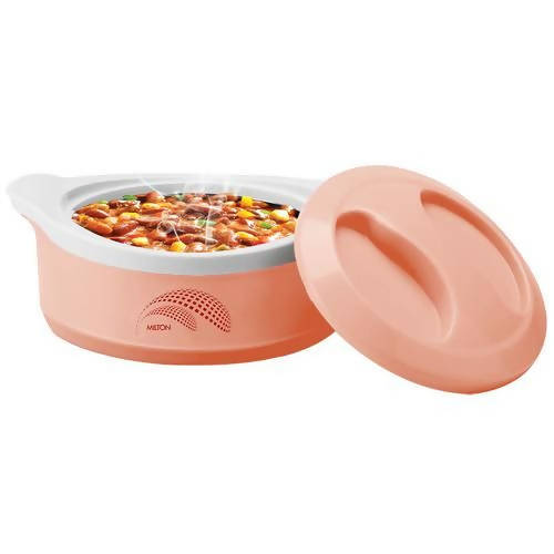 Milton New Marvel 1000 Inner Steel Casserole For Roti/Chapati - Peach Color