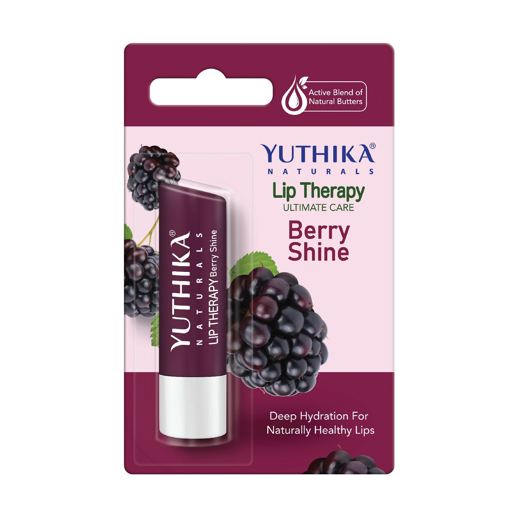 Yuthika Moisturizing Lip Balm – Berry Shine - Distacart