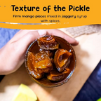 FarmDidi Sweet Mango Pickle with Jaggery - Sweet Mango
