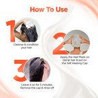 BBlunt Advanced Smoothening Heat Hair Spa Mask with Keratin & Hyaluronic Acid