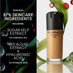 MAC Studio Fix Fluid SPF 15 Mini Soft Matte Foundation With Hyaluronic Acid - NC45