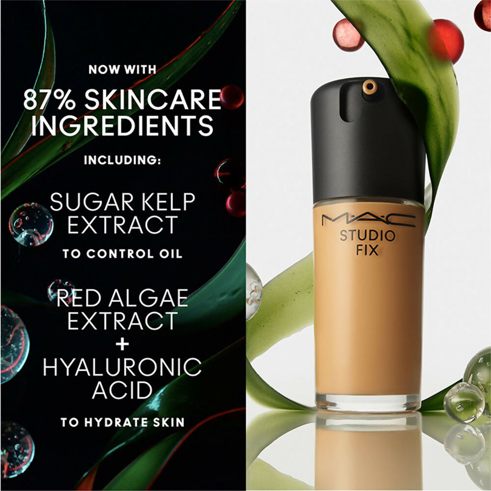 MAC Studio Fix Fluid SPF 15 Mini Soft Matte Foundation With Hyaluronic Acid - NC45