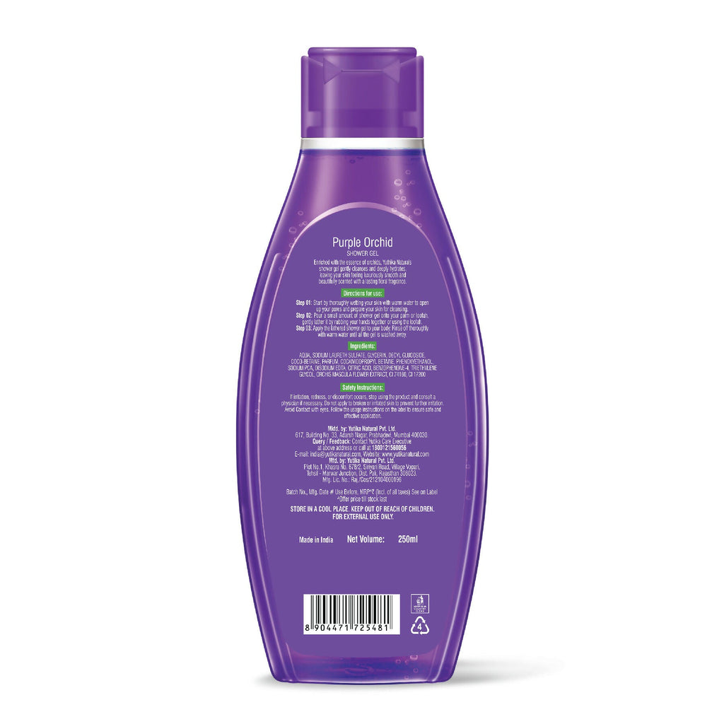 Yuthika Purple Orchid Body Wash Shower Gel