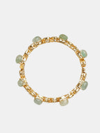 Ruby Raang 22k Gold Polished Kundan Bangle - Distacart