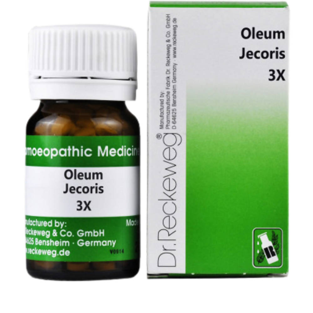 Dr. Reckeweg Oleum Jecoris Trituration Tablet 3X - Distacart