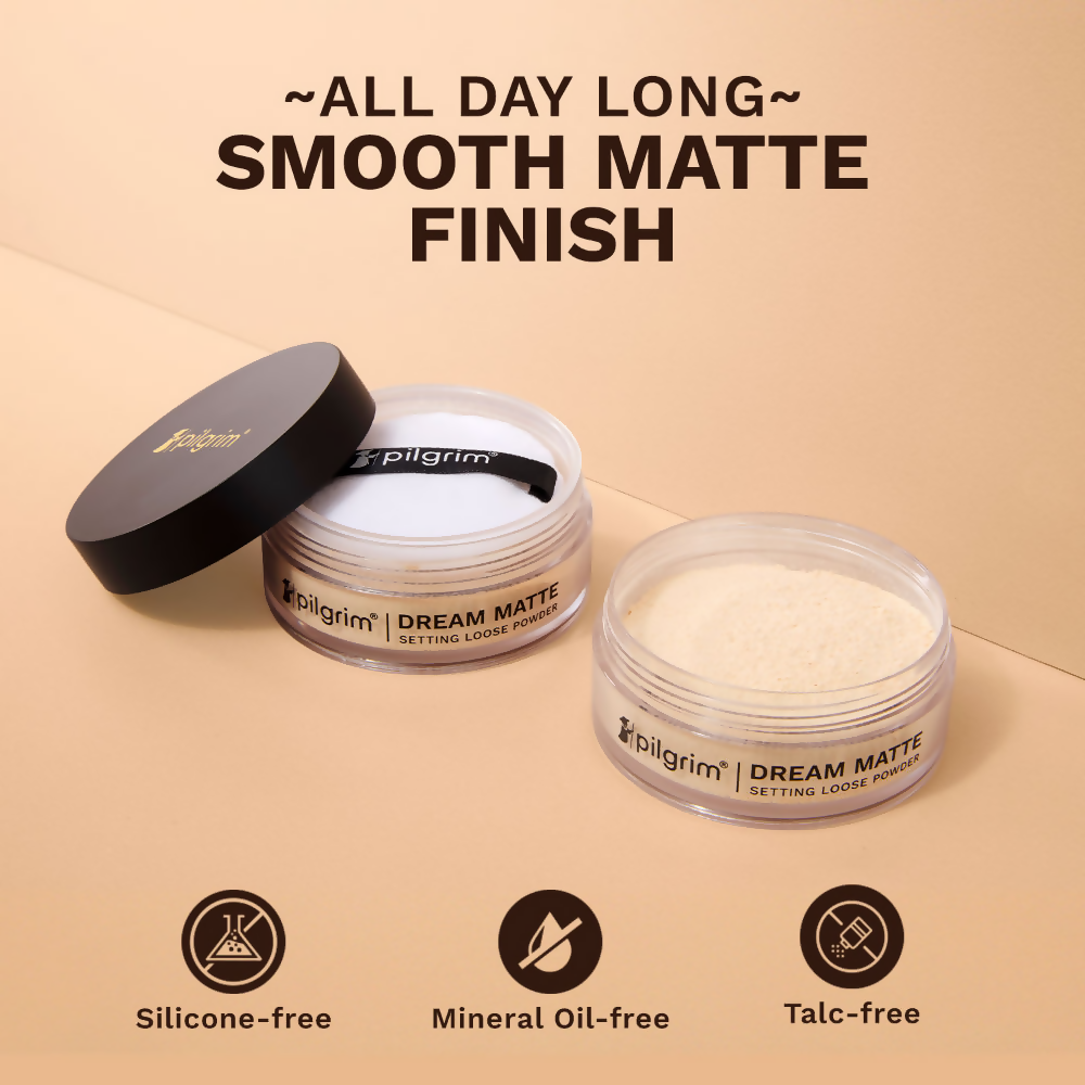 Pilgrim Pore Blurring Airbrush Finish Loose Powder - Banana
