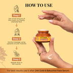 Just Herbs Pure Ghee & 24K Gold Deep Nourishing Souffle Cream