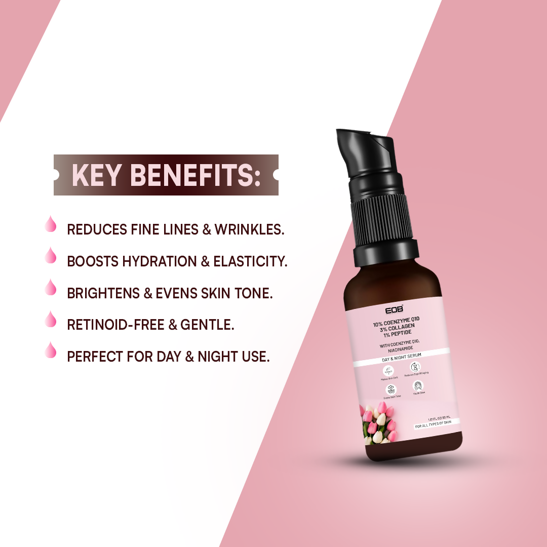EOB Coenzyme Q10 Face Serum Day & Night Serum