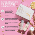 The Face Shop Rice & Ceramide Moisturizing Skincare Set Kit
