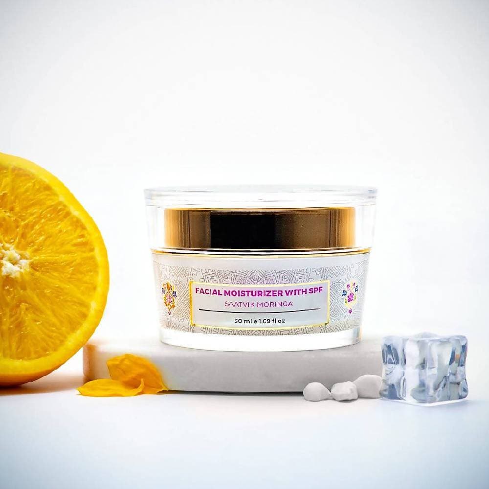 Nourish Mantra Saatvik Moringa Facial Moisturizer with SPF