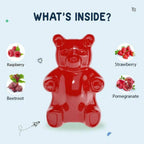 Little Joys DHA Brain Health Gummies for Kids (2-6 yrs)-No Added Sugar|Strawberry Flavor - Distacart