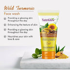 NutriGlow Wild Turmeric Face Wash - Distacart