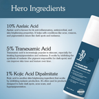 Bake 10% Azelaic Acid + 5% Tranexamic Acid Pigmentation Corrector Cream