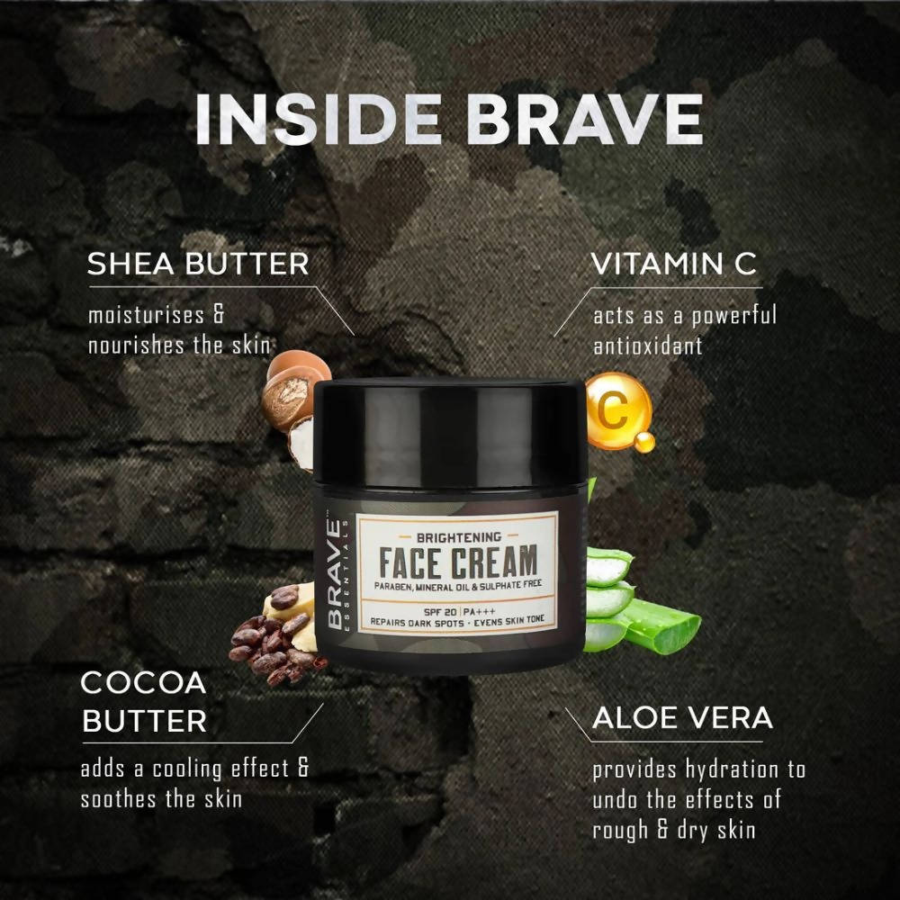 Brave Essentials Brightening Face Cream