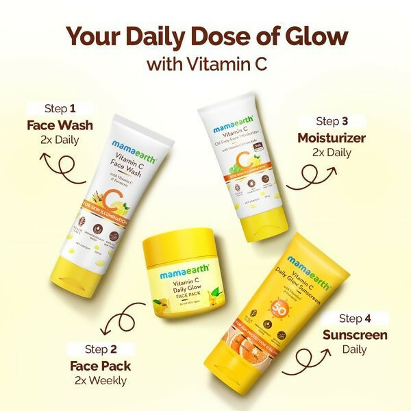Mamaearth Vitamin C Daily Glow Face Pack with Vitamin C & Turmeric